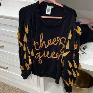 Queen of sparkles Cheer top!